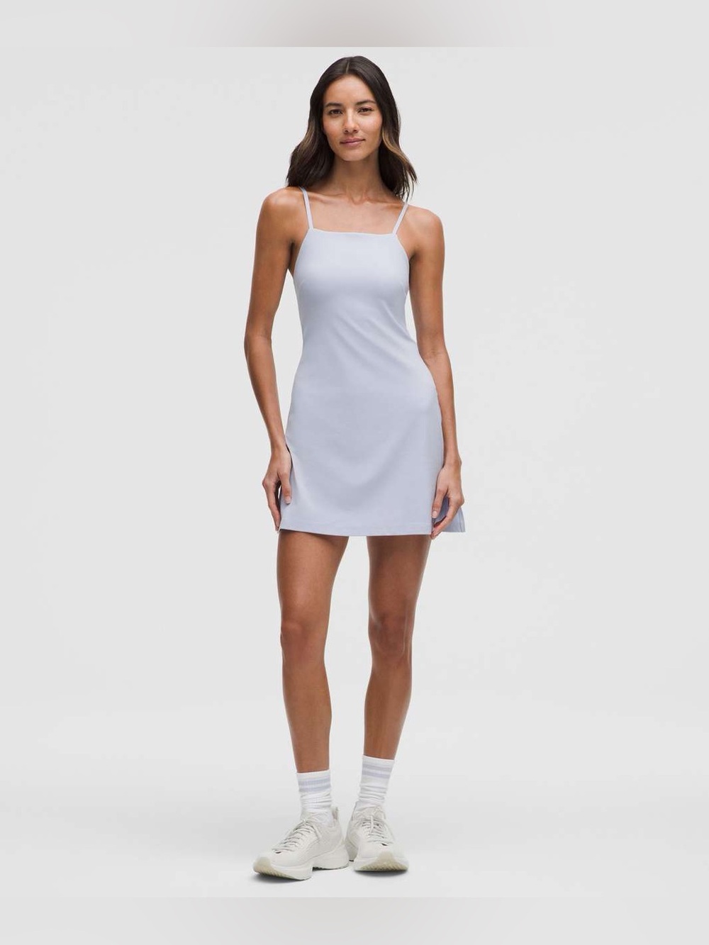 Lululemon Align Side Slit Cami Dress size 10 Serene Blue SRNB